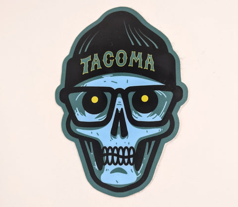 Skull Boi - Tacoma Blue - Sticker