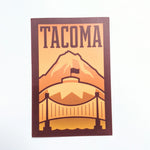 Tacoma Landmarks - Sticker (Multiple Colors Available)
