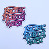 Pacific Northwest Monogram - v2.0 - Sticker