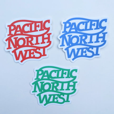 Pacific Northwest Monogram - v1.0 - Sticker