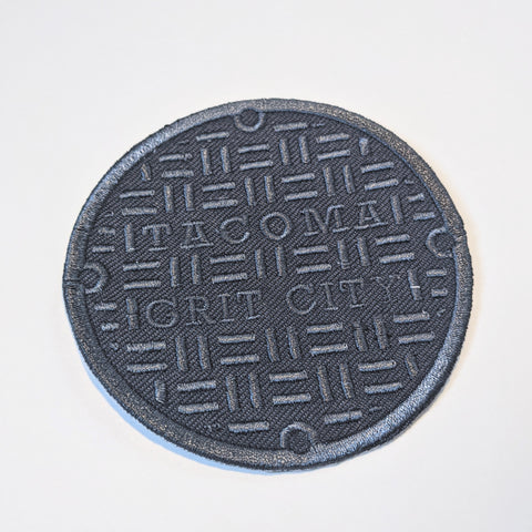 Grit City Manhole - Embroidered Patch
