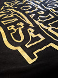 PNW Monogram Unisex T-Shirt Gold