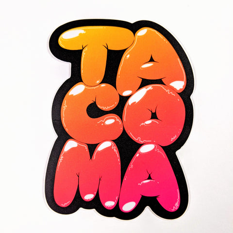 Bubbly Tacoma - Stickers