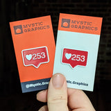 Heart 253 - Instagram Notification - Enamel Pin