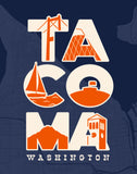 Tacoma Type - 8” x 10” Art Print